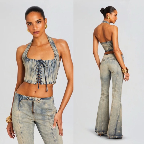 Retrofete Tops - NWT Retrofete x Revolve Bandit Top